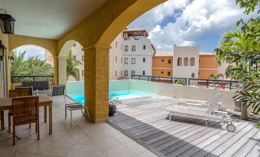 Porto Cupecoy Modern One Bedroom Condo With Private Pool