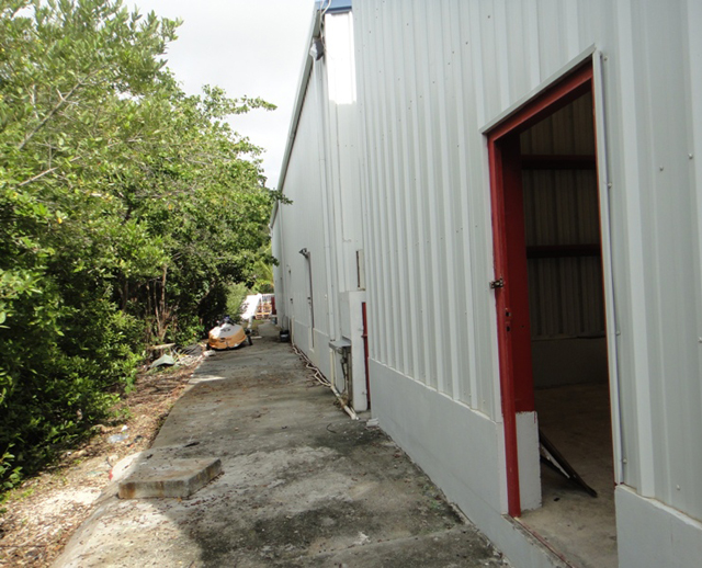 Single Marine Warehouse For Commercial Lease In Cole Bay
