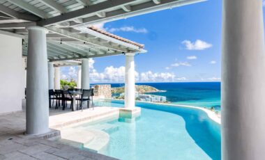 Iconic 4 Bedroom Oceanfront Oyster Pond Villa For Sale