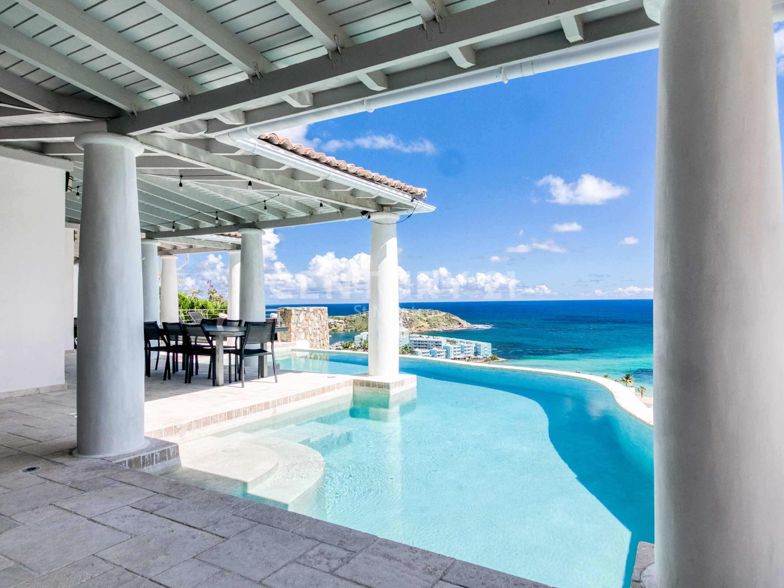 Iconic 4 Bedroom Oceanfront Oyster Pond Villa For Sale