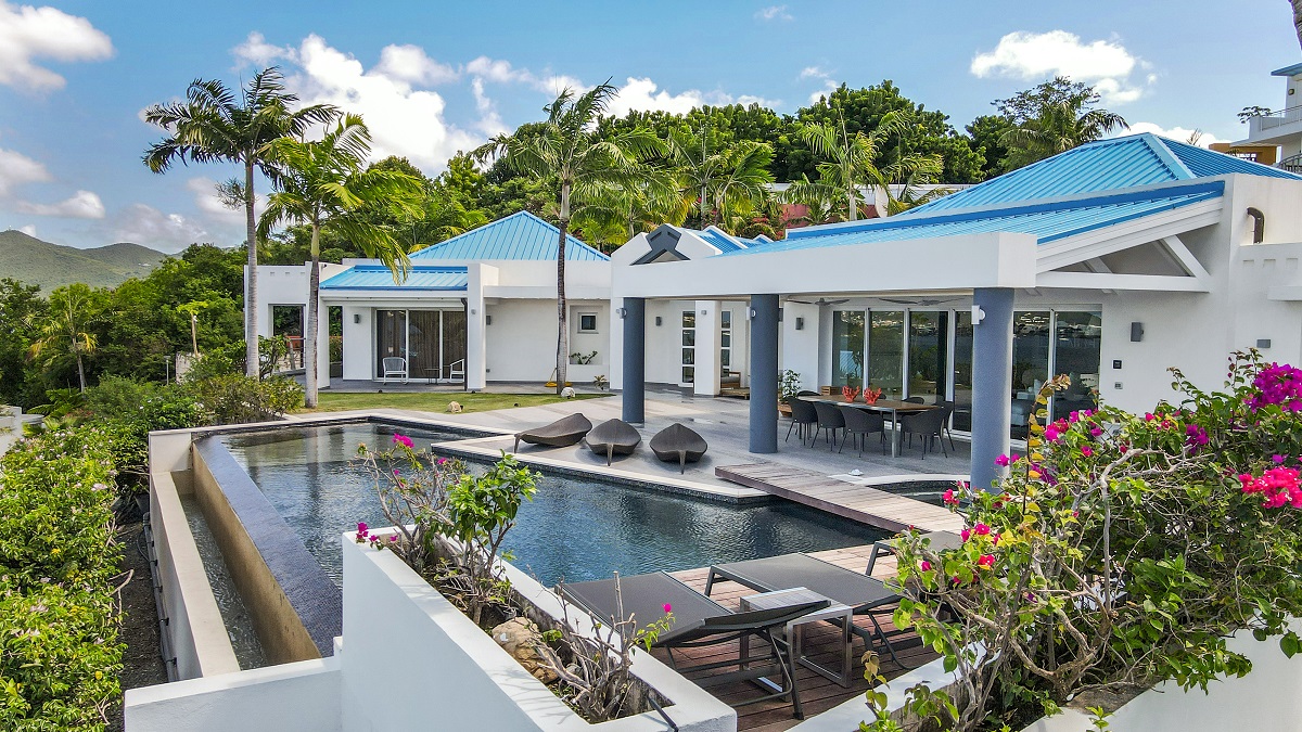 Aquamarina Maho Villa With Water Rights For Sale