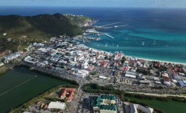 Philipsburg Boardwalk Two Bedroom Beach Apartment for Rent