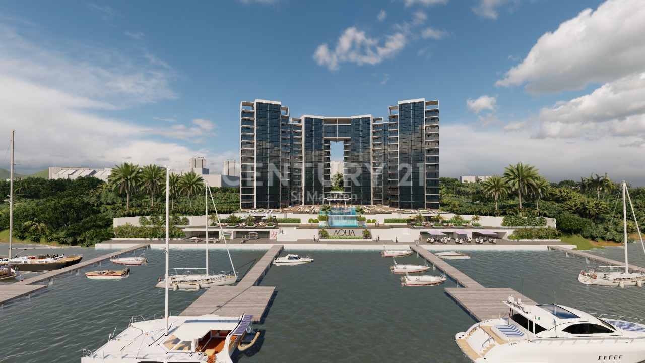 New Aqua Cupecoy 3 Bedroom Duplex Condo For Sale