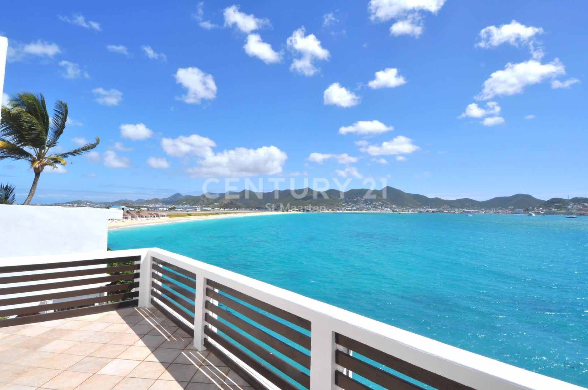 Perfect 3 Bedroom Oceanfront Beacon Hill Condo For Sale In St Maarten SXM