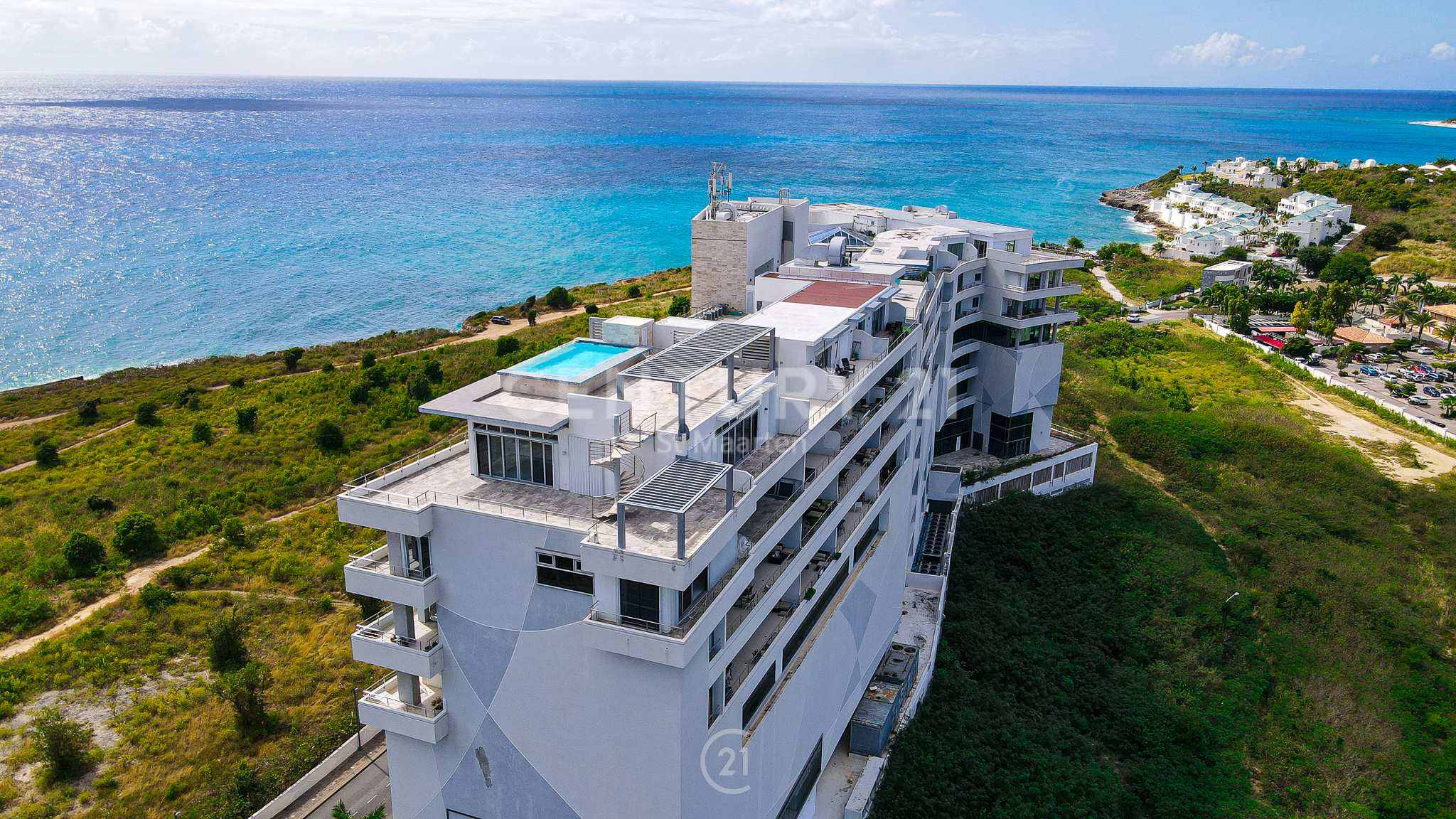 Blue Mall Residences Modern Two Bedroom Cupecoy Condo