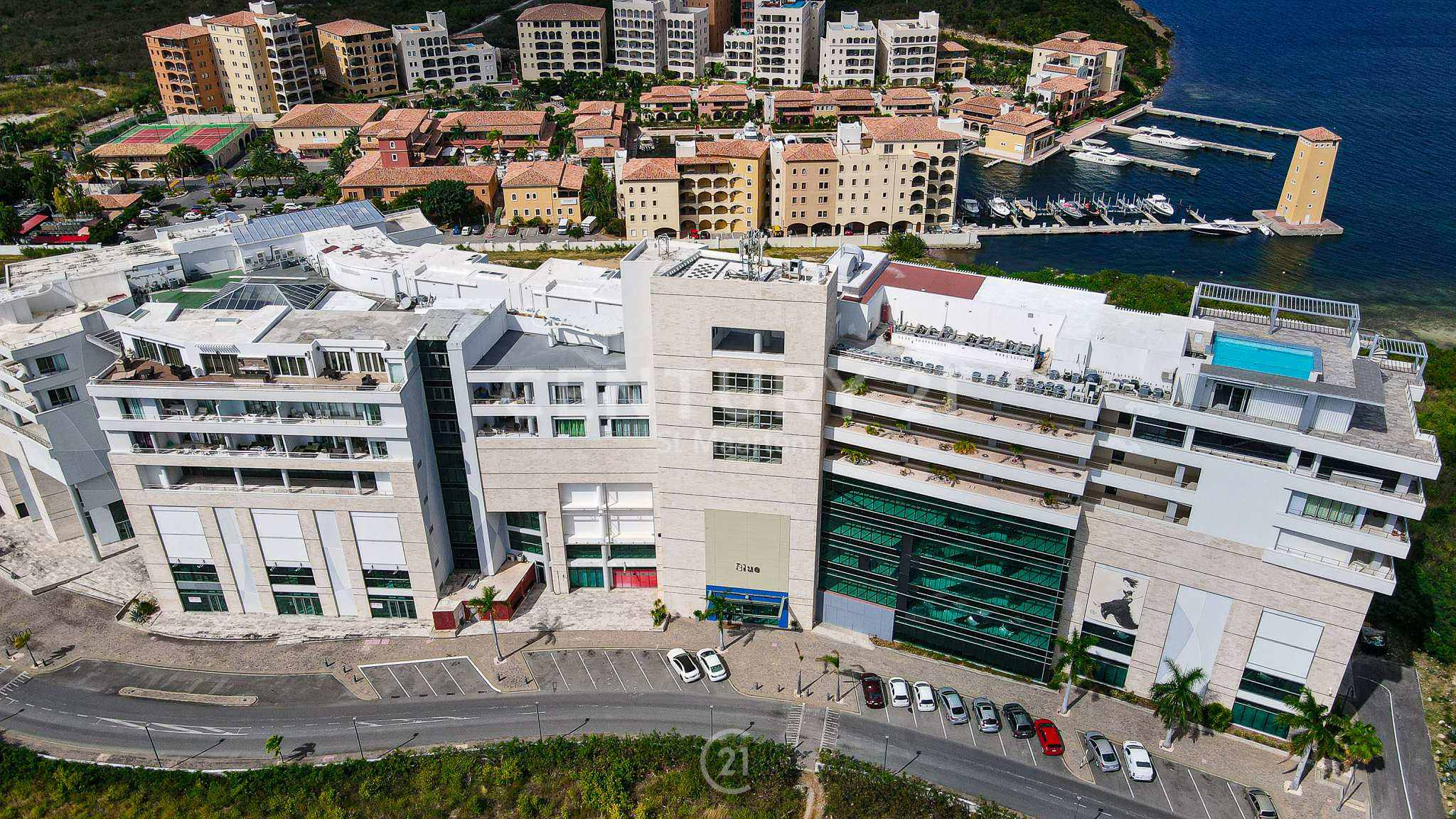 Blue Mall Residences Modern Two Bedroom Cupecoy Condo