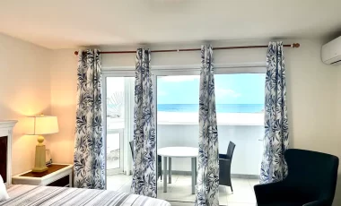 Maho Oceanfront Studio In St Maarten For Rent