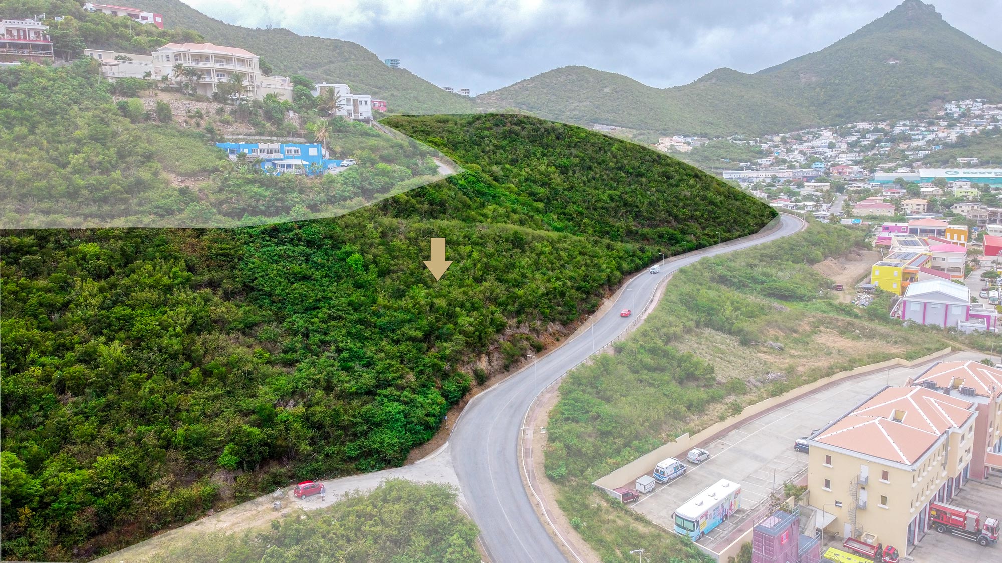 Cay Hill Hillside Prime Development Land For Sale