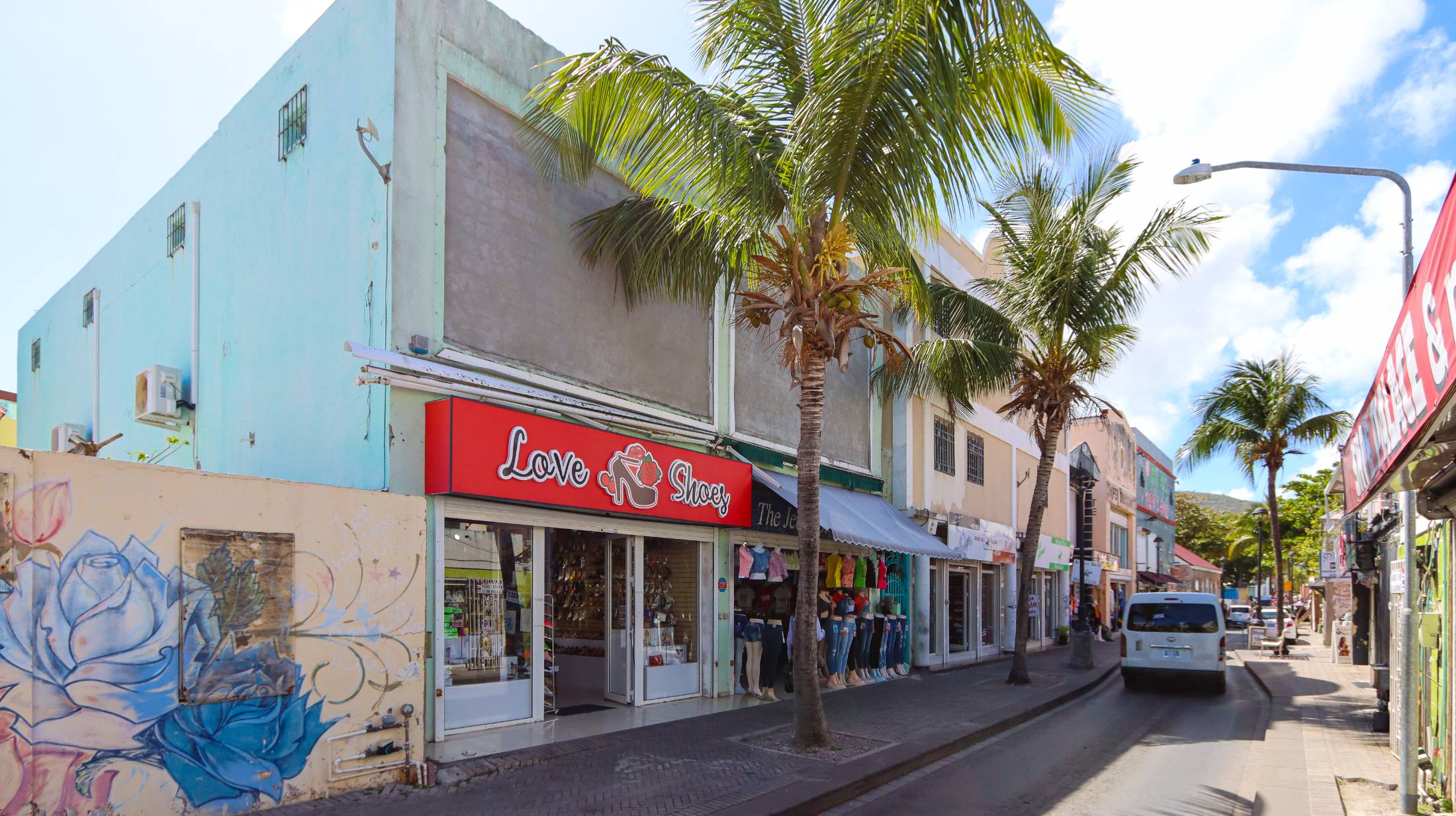 Philipsburg Back Street Commercial Building