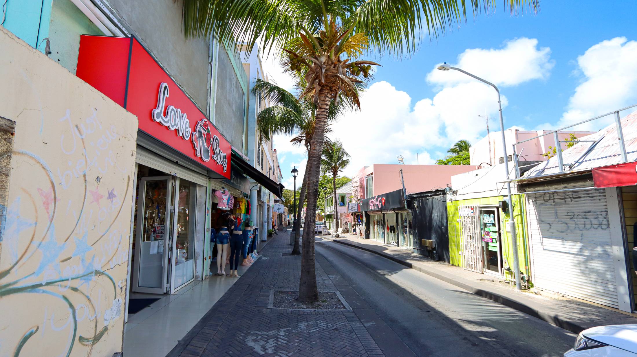Philipsburg Back Street Commercial Building