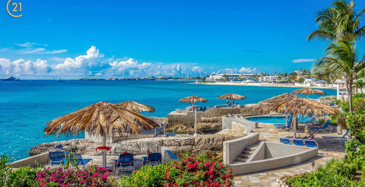 Pelican Key 2 Bedroom Coral Shore Villa for Sale Century21 Sint Maarten