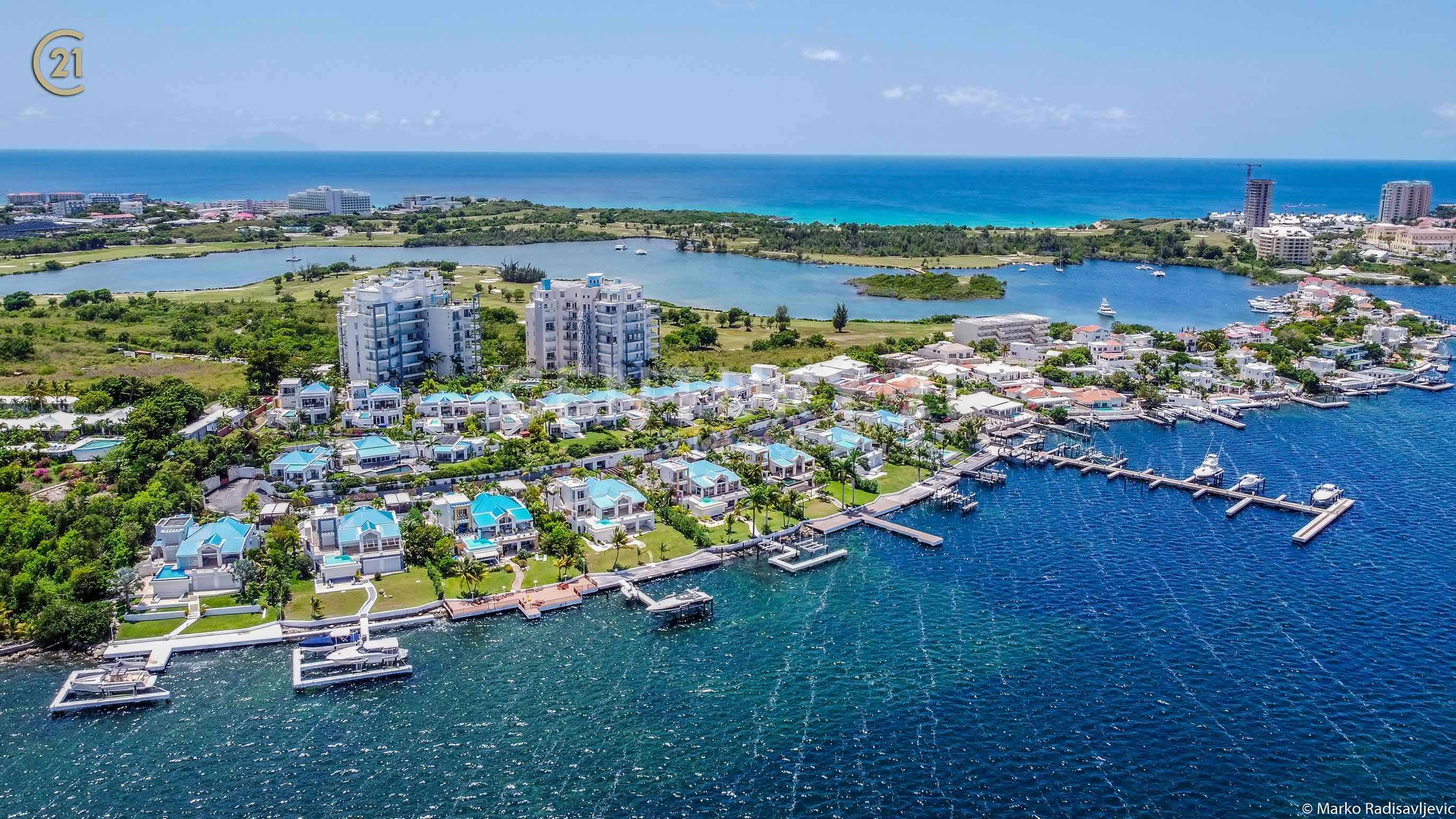 Maho Blue Marine Luxury St Maarten Villa For Sale in Sint Maarten