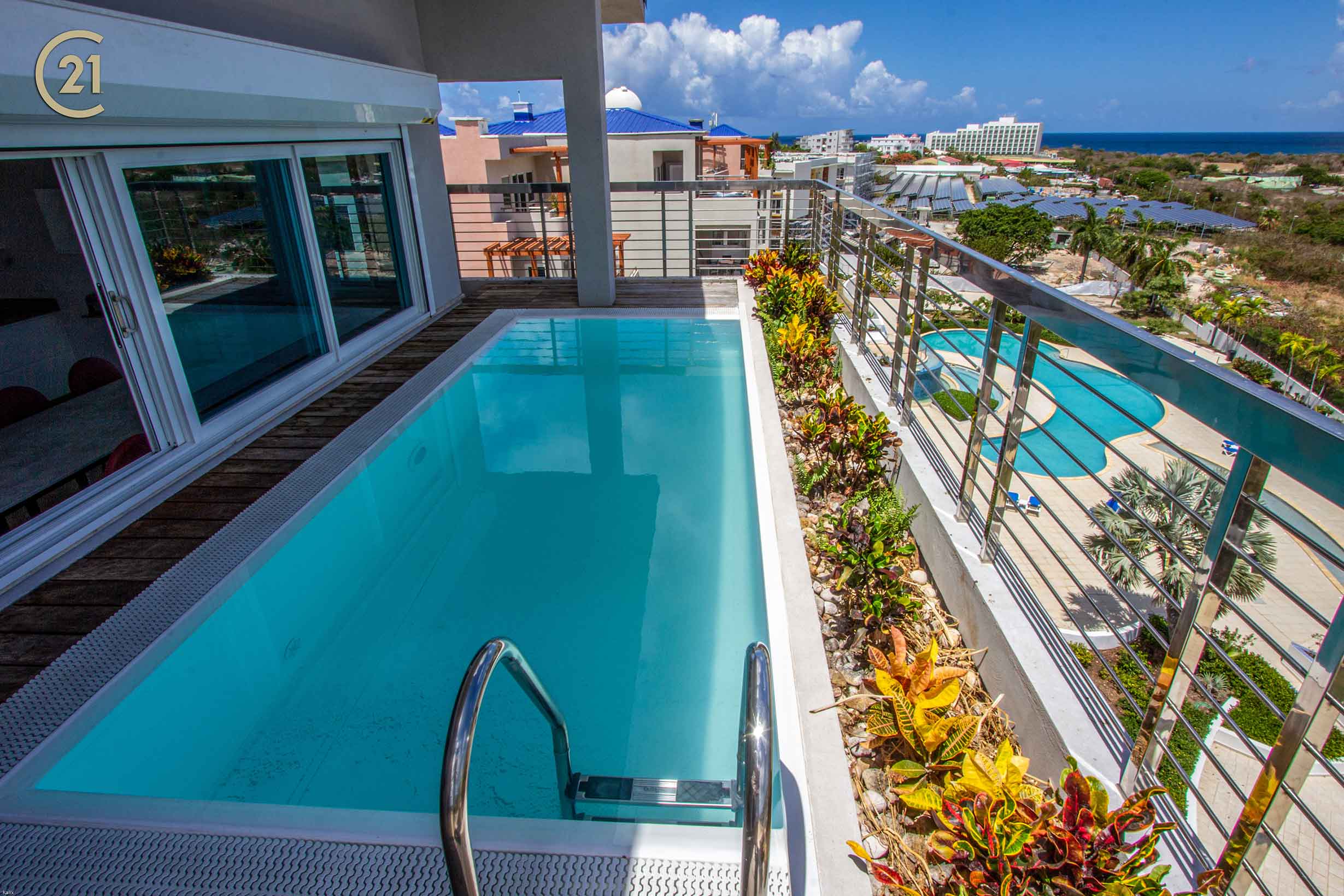Sensational 4 Bedroom Luxury Blue Marine Penthouse Condo