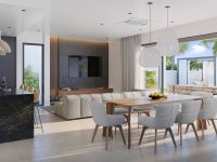 New Aqua 3 Bedroom Cupecoy Villa With Boat Slip For Sale