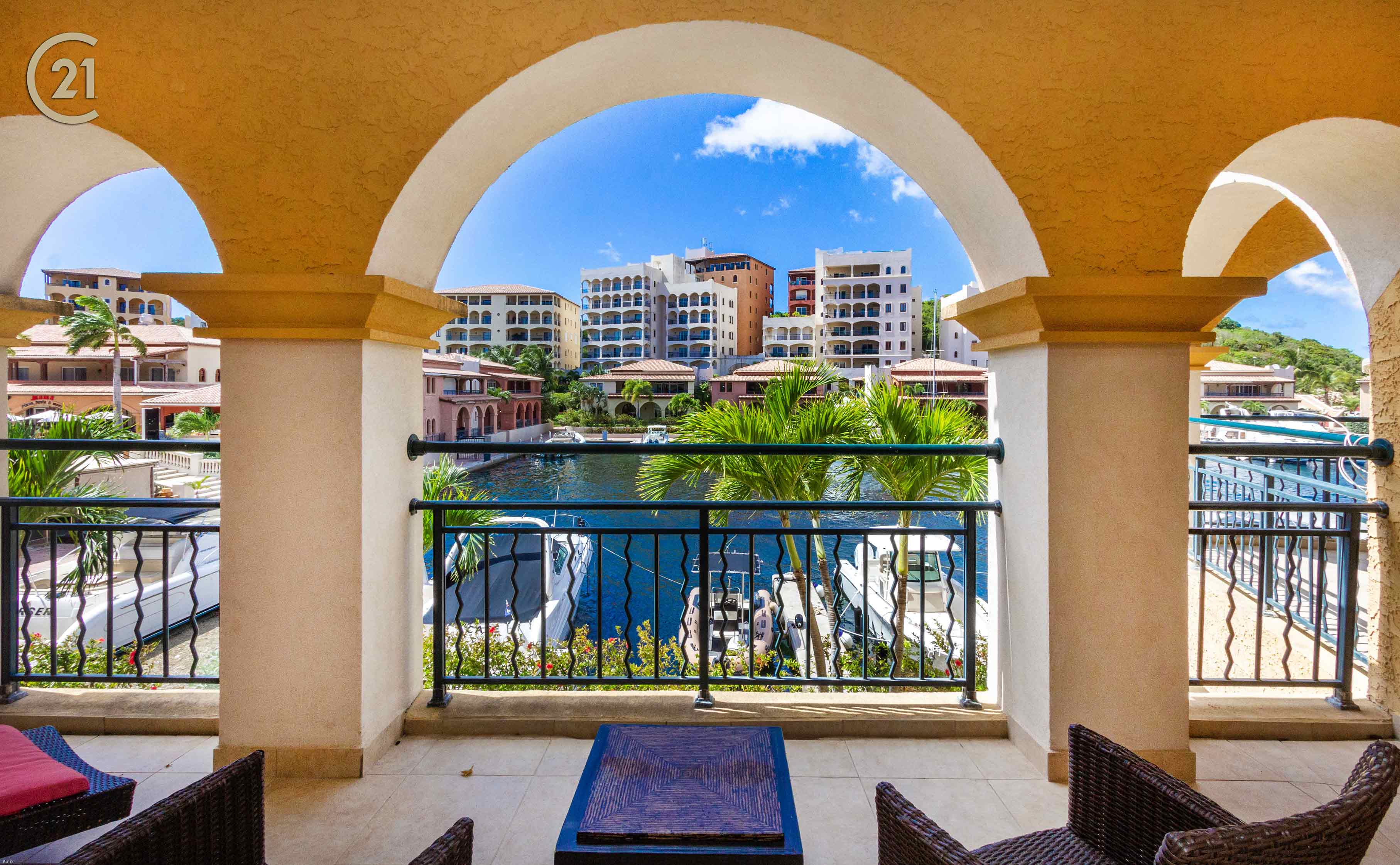 Porto Cupecoy Lagoonfront Three Bedroom Condo