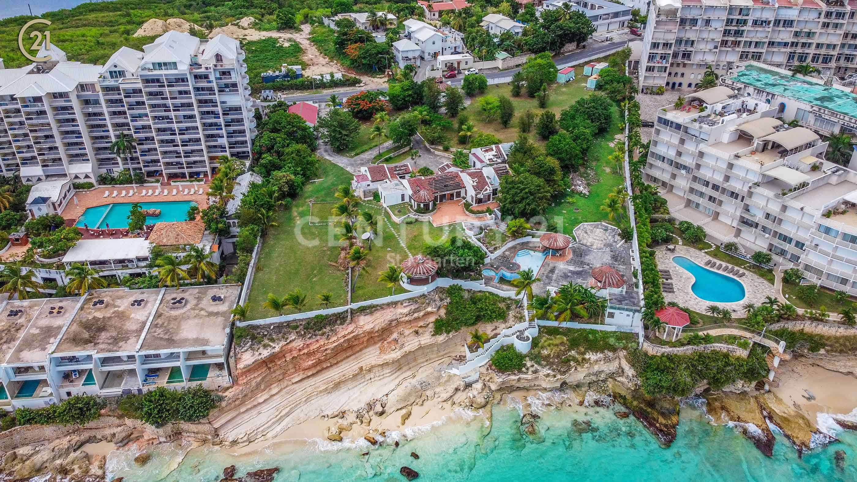  8000 square meters of beachfront land 