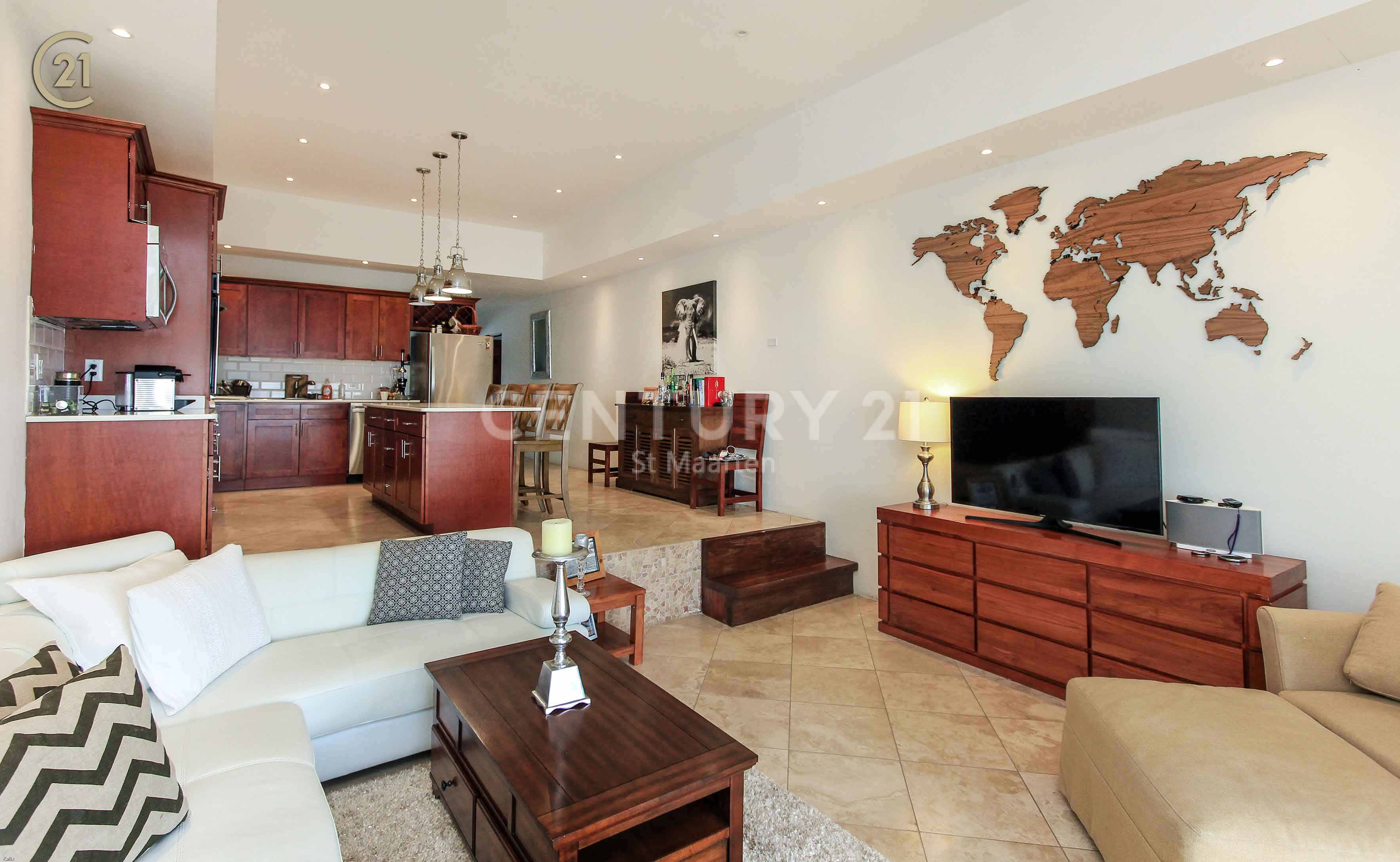 Cupecoy Beach Club Modern Two Bedroom Condo