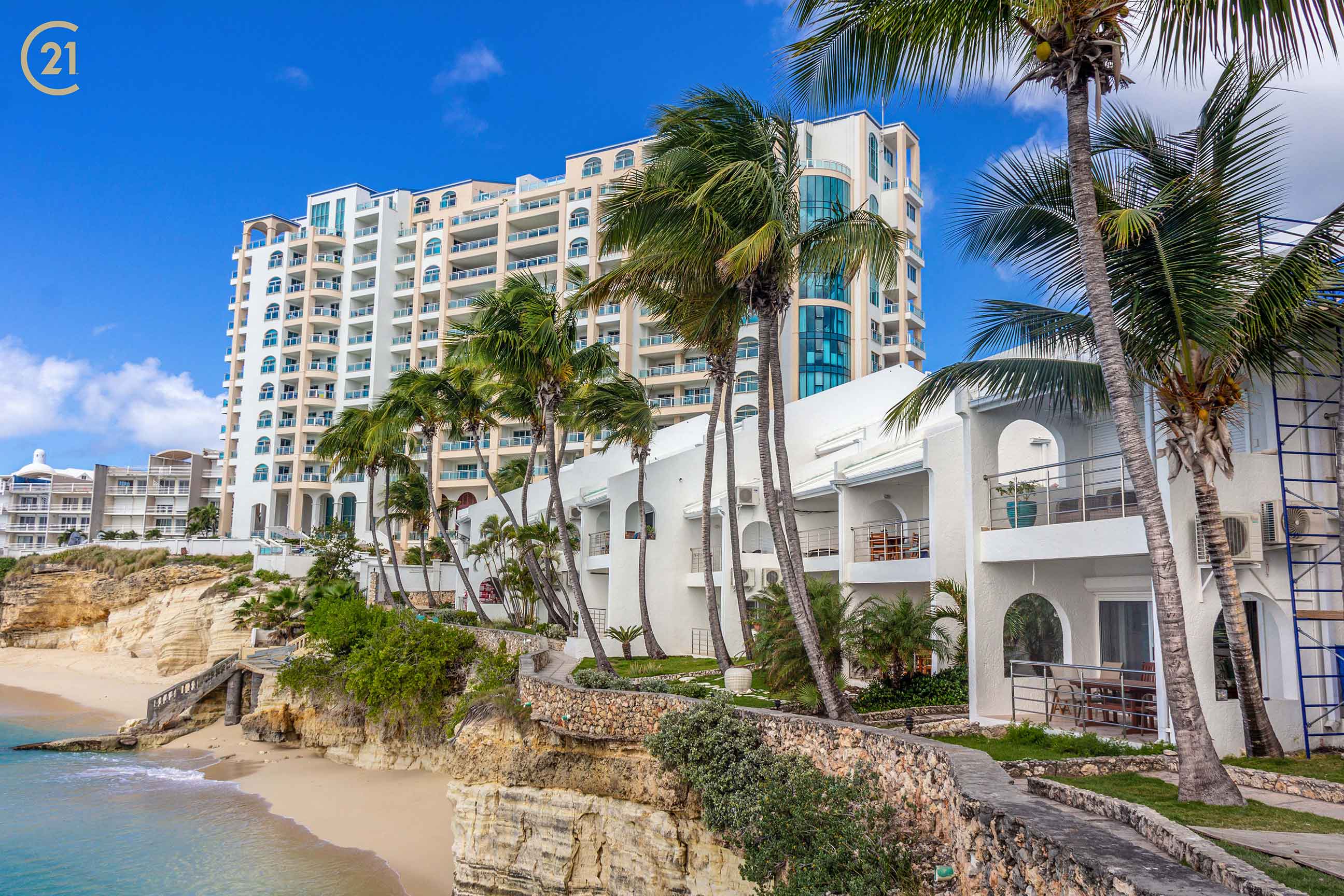 Cupecoy Beach Club Modern Two Bedroom Condo