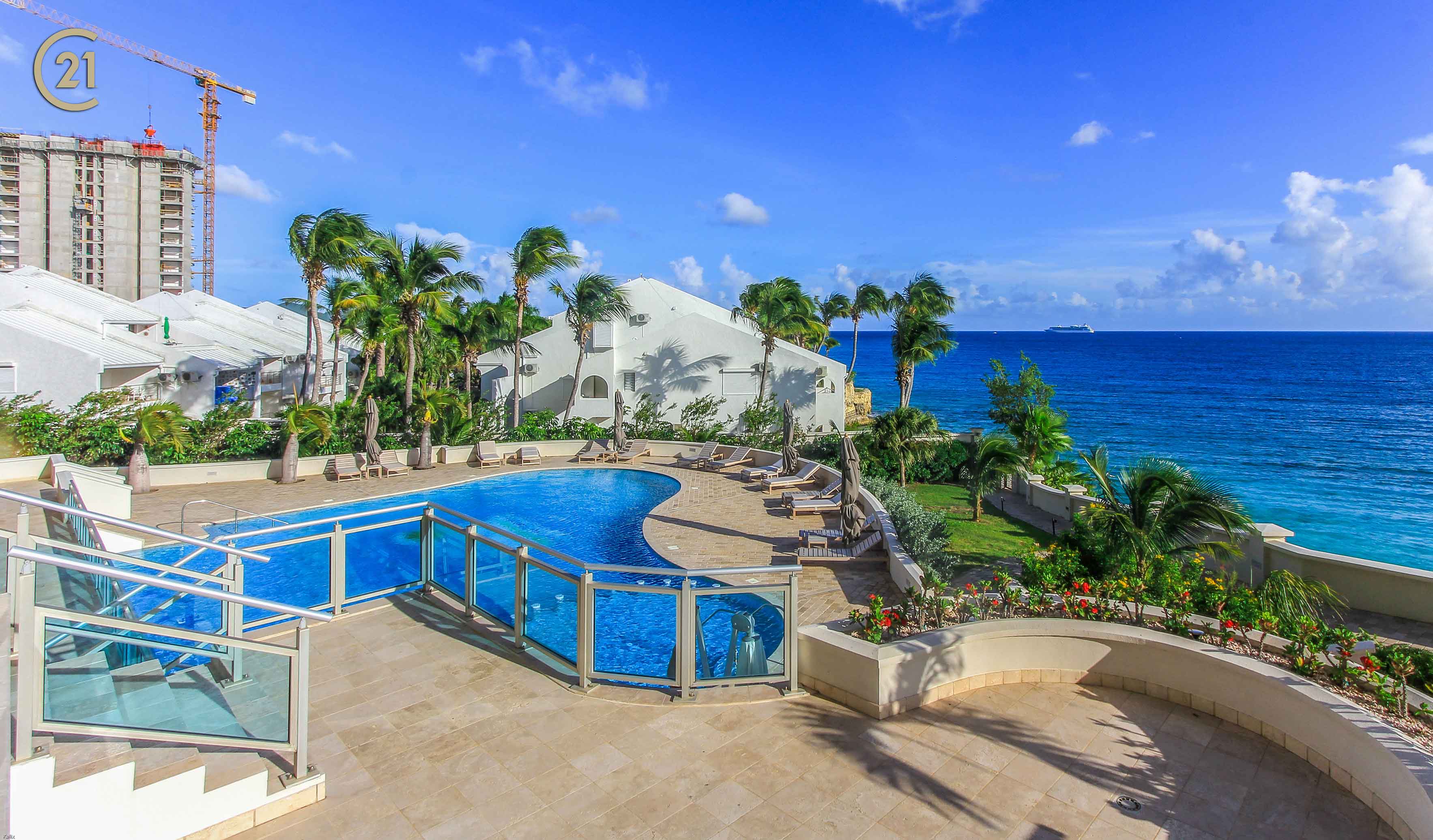 The Cliff St Maarten Pool