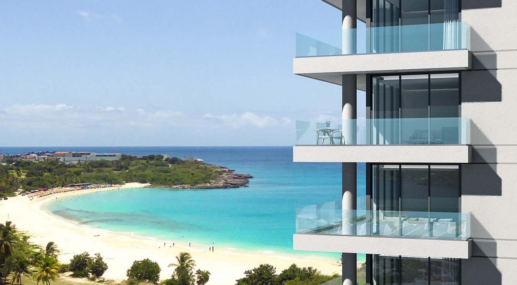 New 2 Bedroom Fourteen Mullet Bay Condo For Sale SXM
