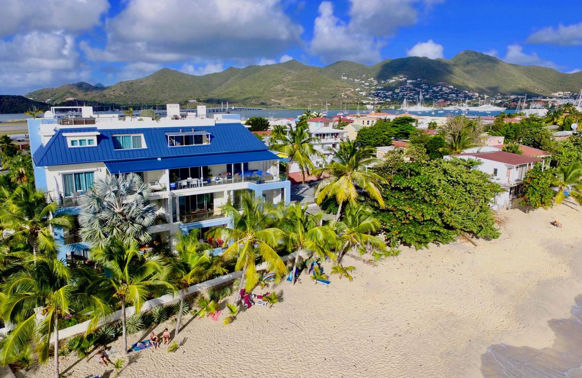 Fabulous Le Papillon Simpson Bay Beach Penthouse Condo For Sale