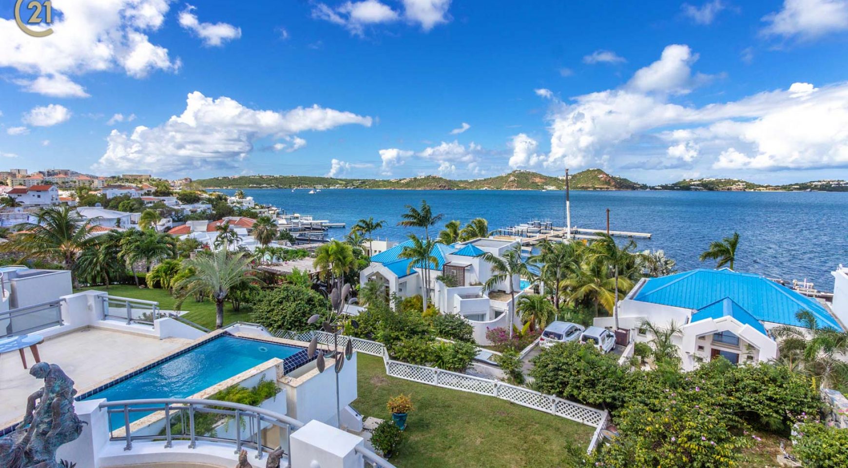 AquaMarina Villa & Condo Rentals Century21 St Maarten Real Estate