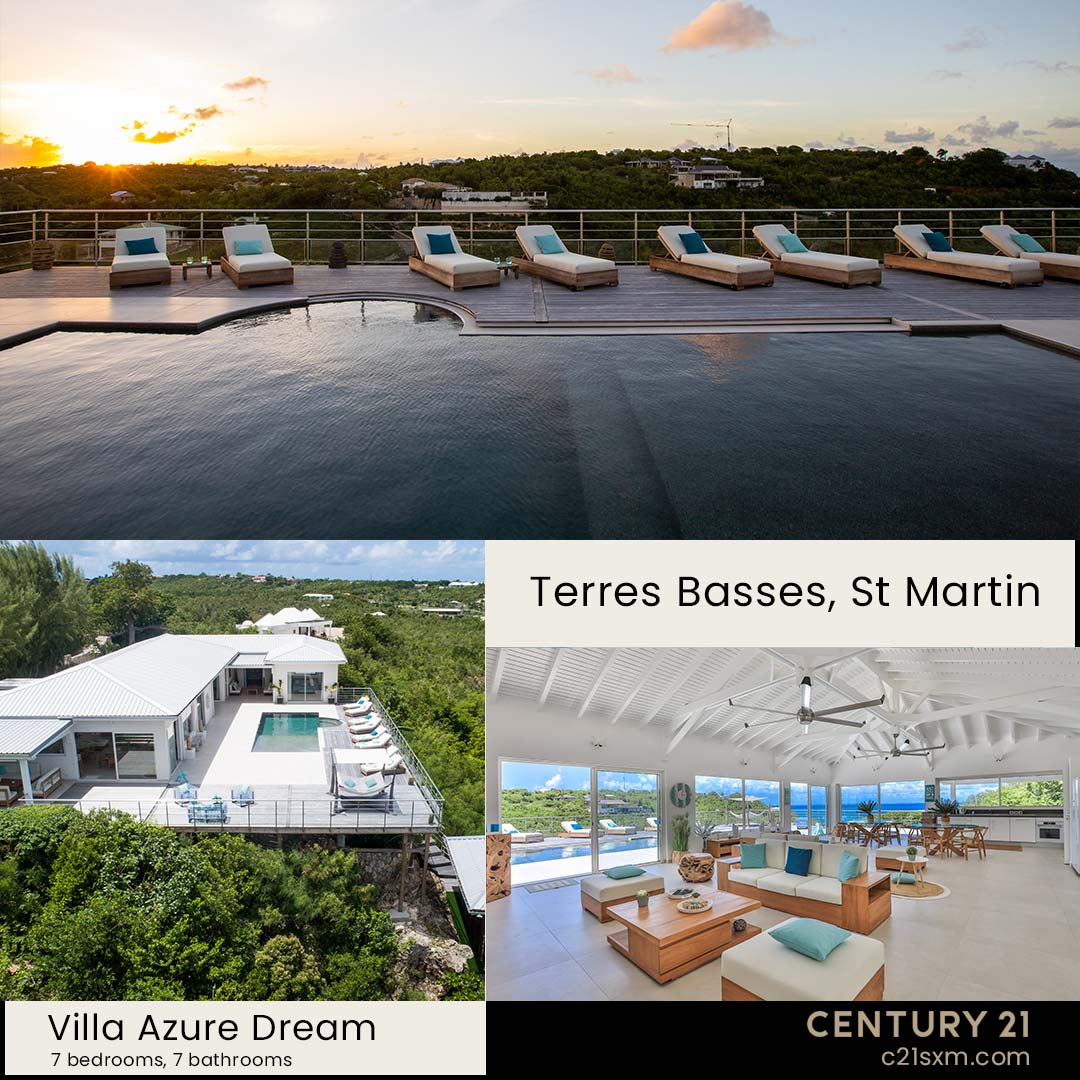 Azure Dream Terres Basses Villa For Rent