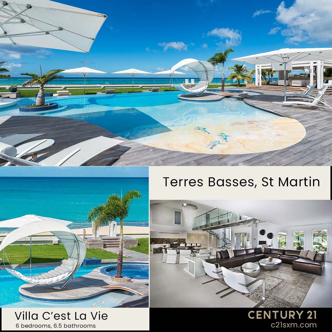 C'est La Vie Terres Basses Villa For Rent