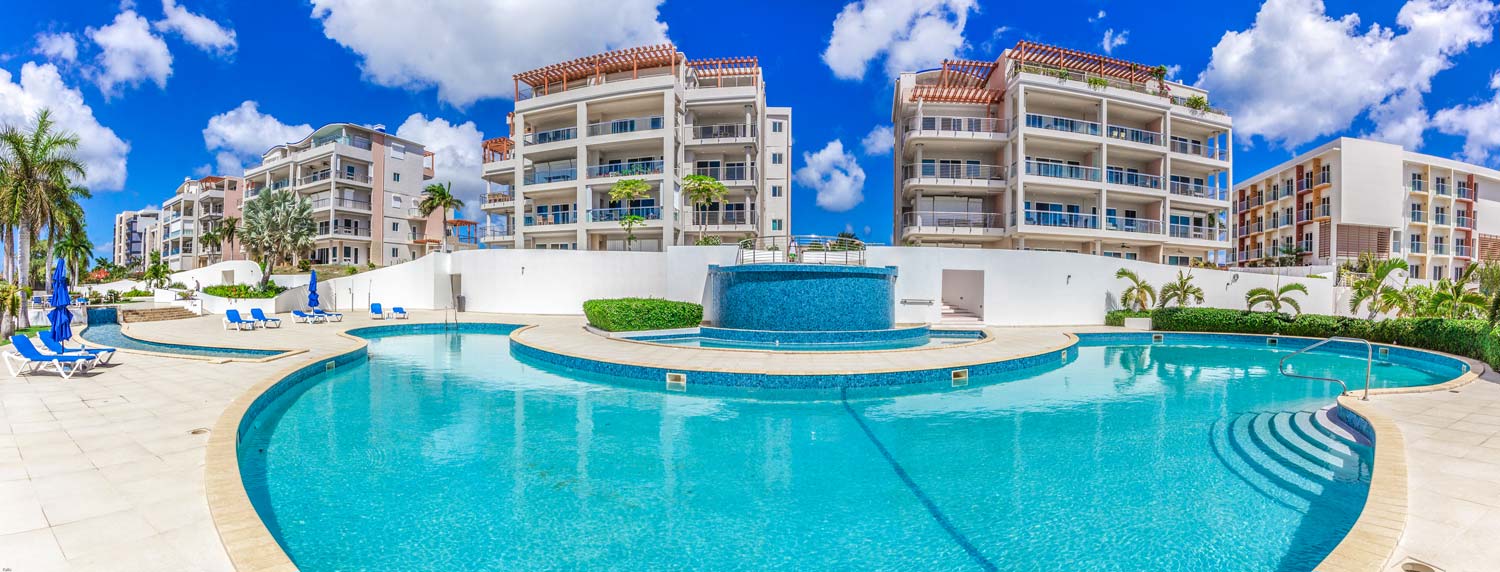 Oceanview Maho Blue Marine Two Bedroom Condo For Sale