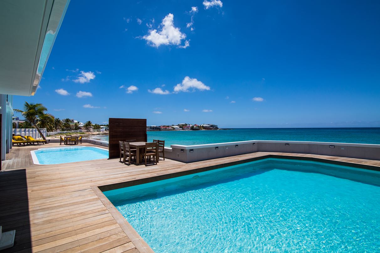 Beacon Hill Two Bedroom Luxury St Maarten Beach Cottage