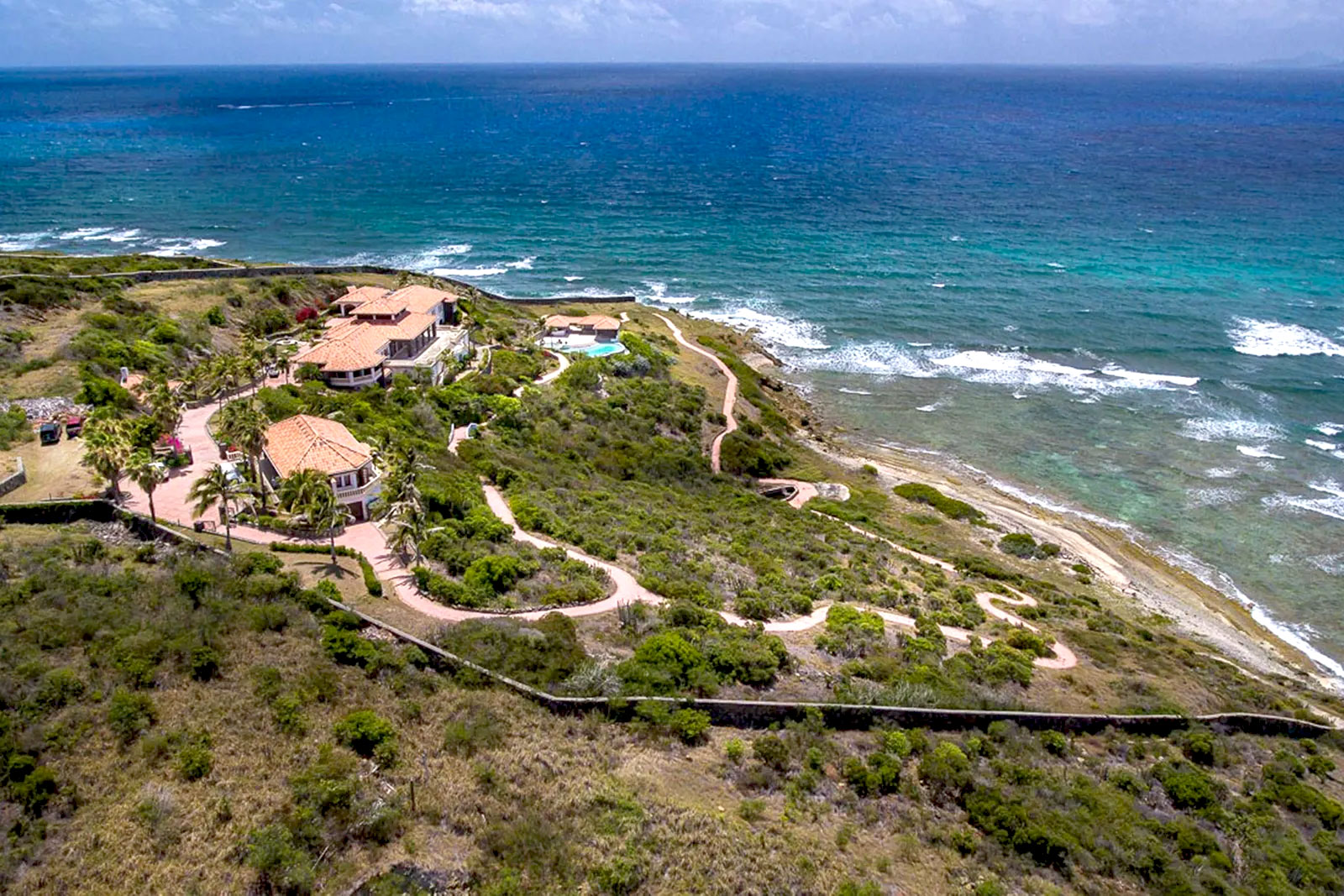 Spectacular Red Pond Villa – Largest Beachfront Estate In St Maarten