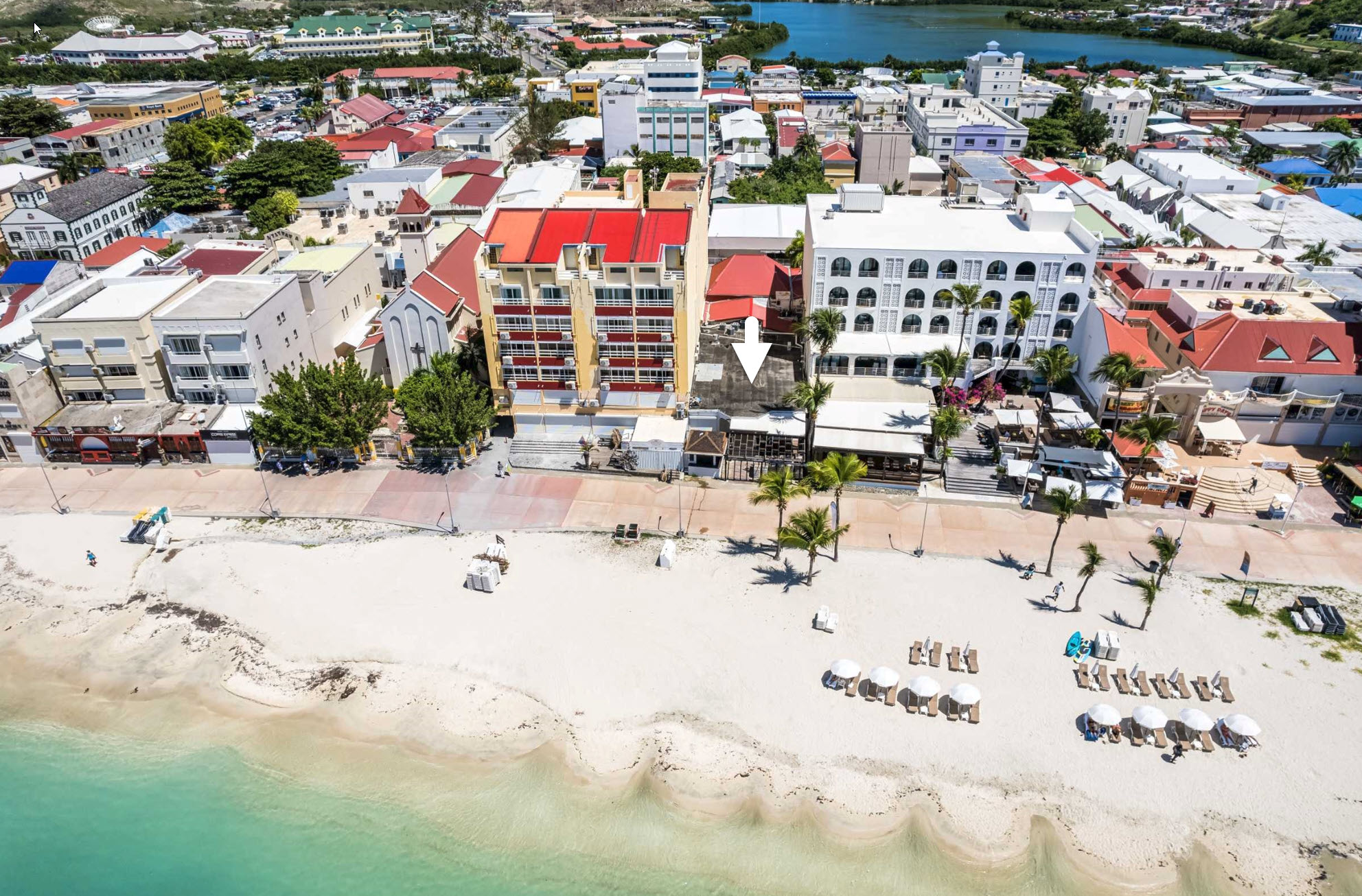 Boardwalk Beachfront Commercial Building For Sale