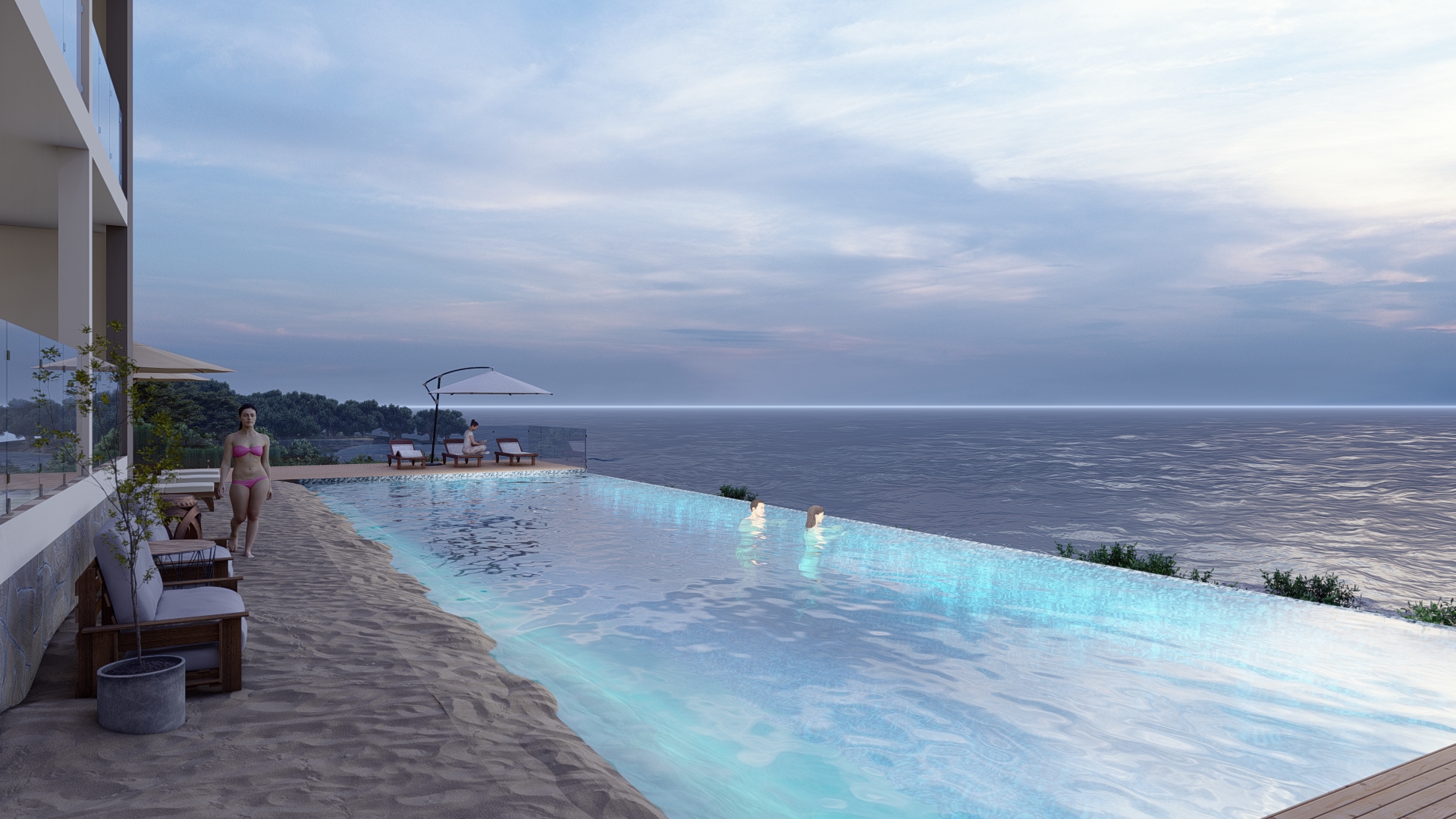 Point Blanche, 2 Bedroom Oceanfront Condos for Sale