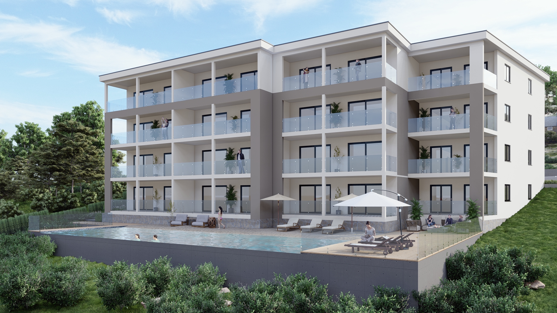 Point Blanche, 2 Bedroom Oceanfront Condos for Sale