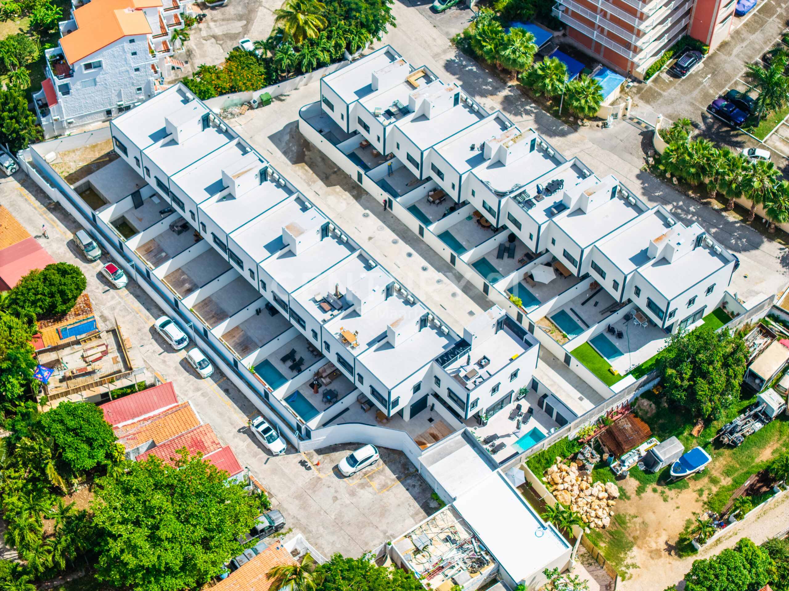 Cupecoy Estates 2 Bedroom Townhouse With Private Pool For Rent