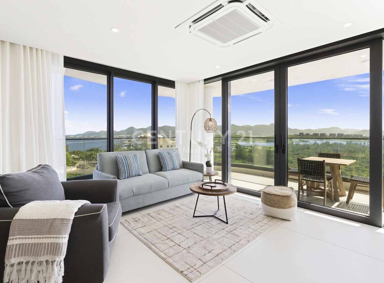 Fourteen – Splendid One Bedroom Ocean Corner View Condo for Sale | Mullet Bay