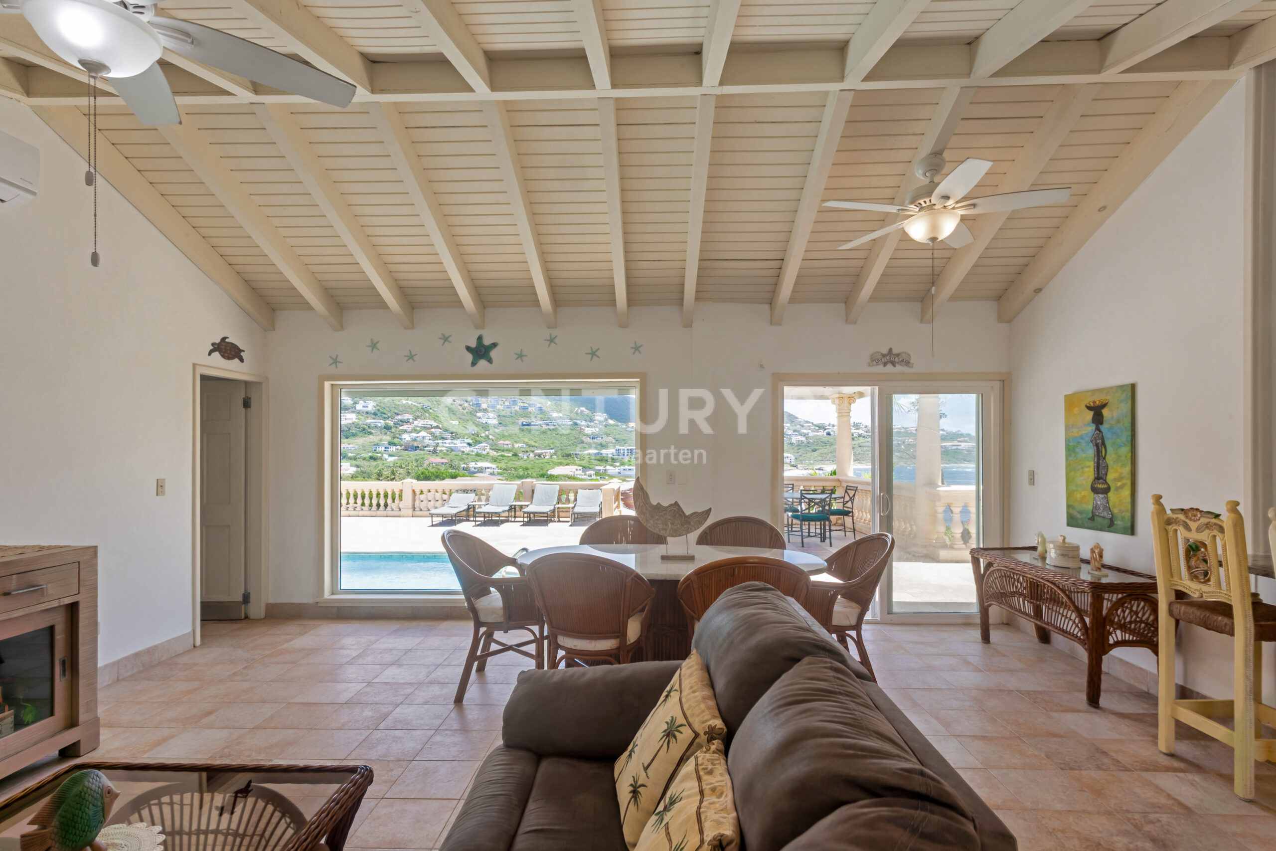 Guana Bay Two Bedroom Villa Estate with Ocean Views and Private Land for Sale